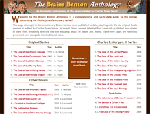 Tablet Screenshot of brainsbentonanthology.com